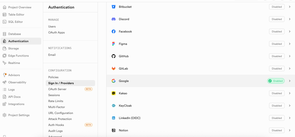 Flutter + Supabase 接入 Google 登录